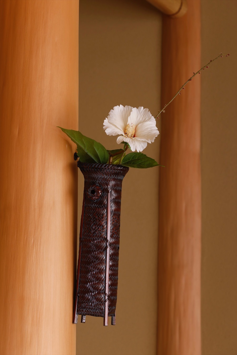 網代編 灯台籠花入 | カタログ・パンフレット 掲載品,夏カタログ(No