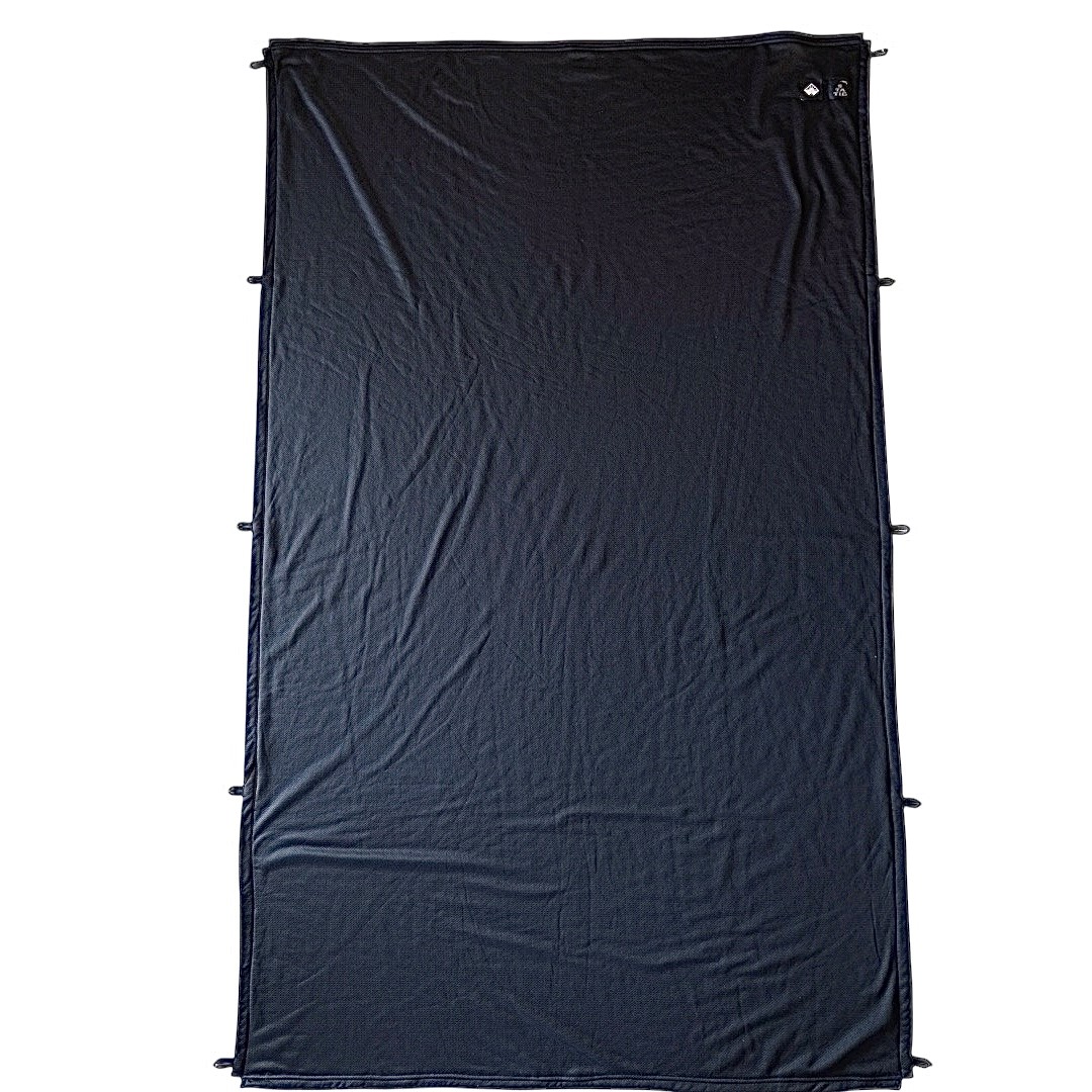 太陽と山別注ADRIFT BLANKET - Black / Orange / Pink <font size=