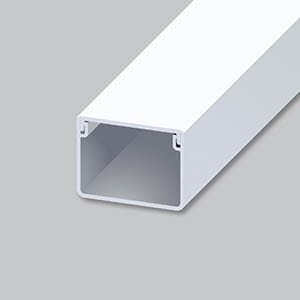 MD12L10 マサル工業 エムケーダクト1号1m ホワイト 10本入 即配・速配