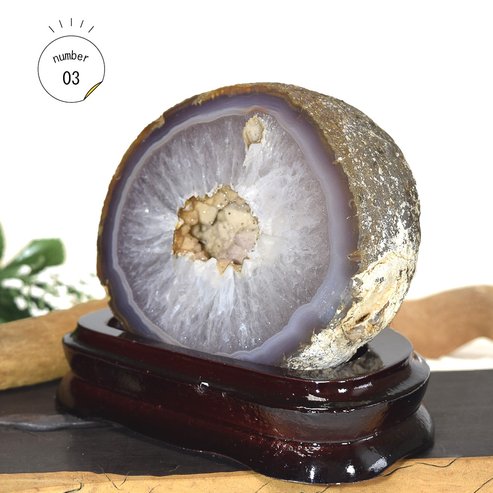 1点物 トレジャーメノウ ブラジル産 天然石 メノウ (瑪瑙) 水晶