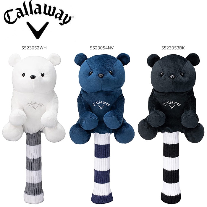 キャロウェイ ベア ヘッドカバー SS ウィメンズ DR用 23 JM Callaway
