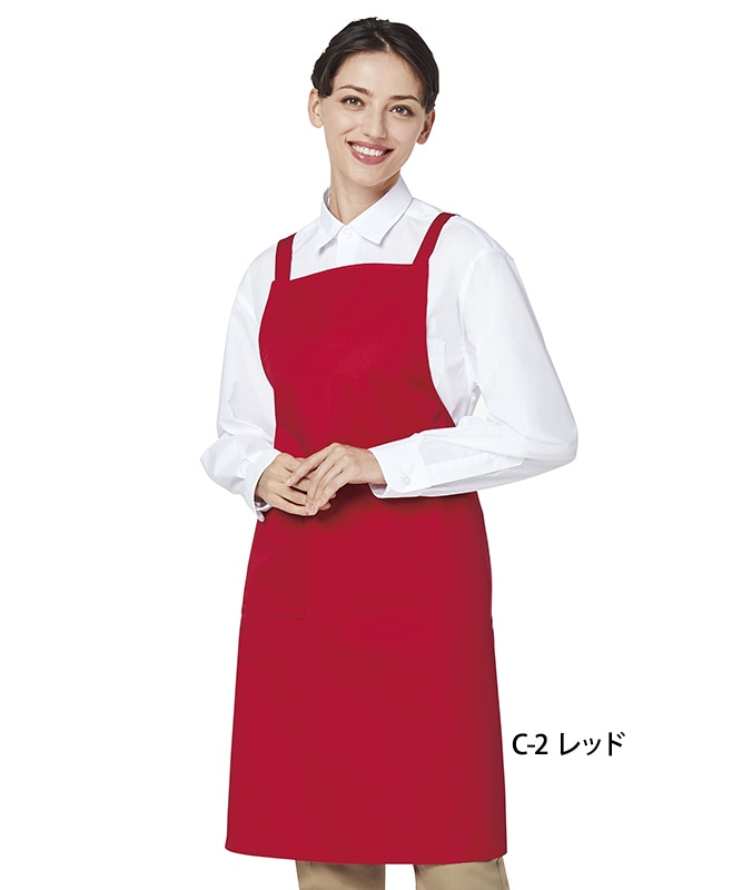 タスキ掛けエプロン[チトセ製品] T63｜飲食店制服・フードユニフォーム