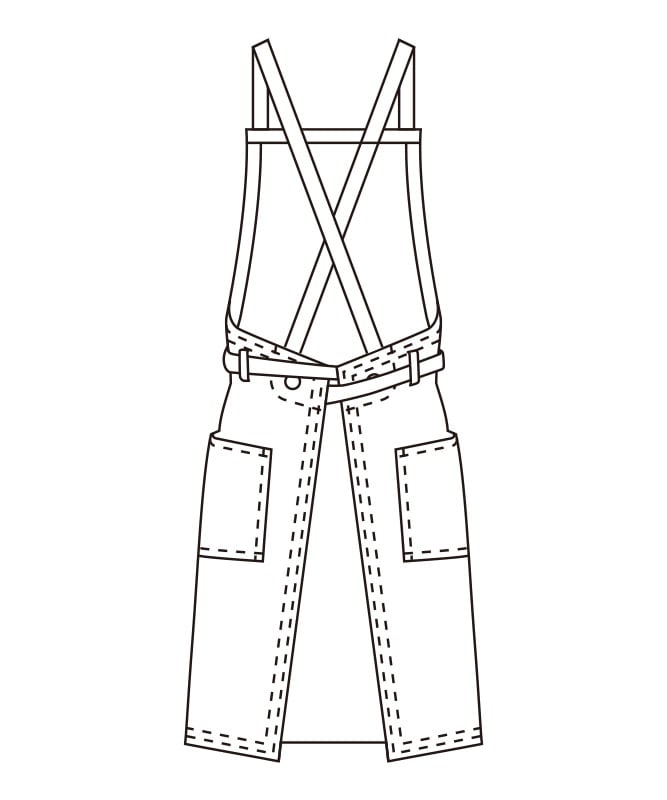 当選品 DHC タマ川ヨシ子 エプロン 非売品 DHC LINEスタンプで大人気