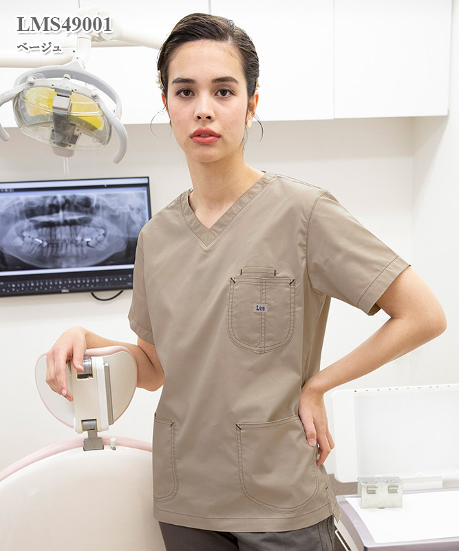 Leeメディカル男女兼用スクラブ半袖[ボンマックス製品] LMS49001｜THS