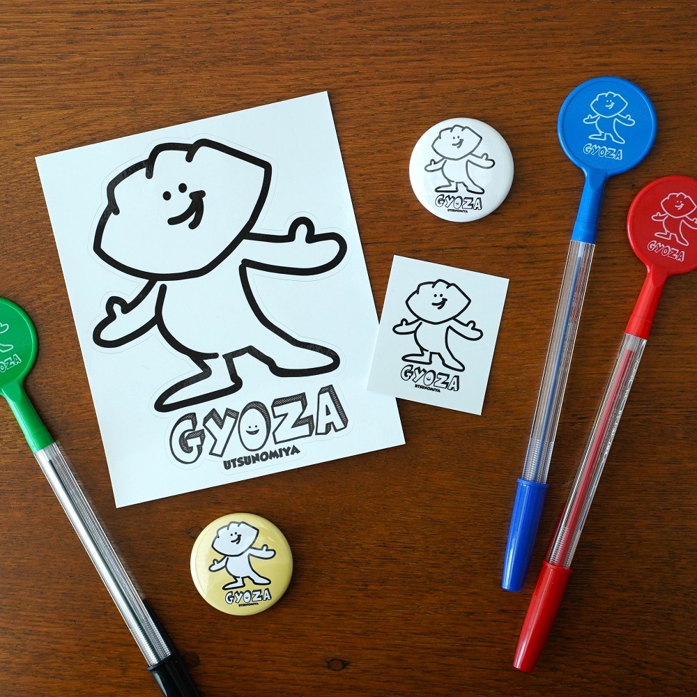 ノーマルGYOZAステッカー(大)｜すべての商品｜TOCHIGI.MARKET