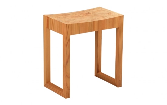 智頭杉 寄木スツール【SUGILIFE】 ｜鳥取の特産品お取り寄せ通販｜とっ