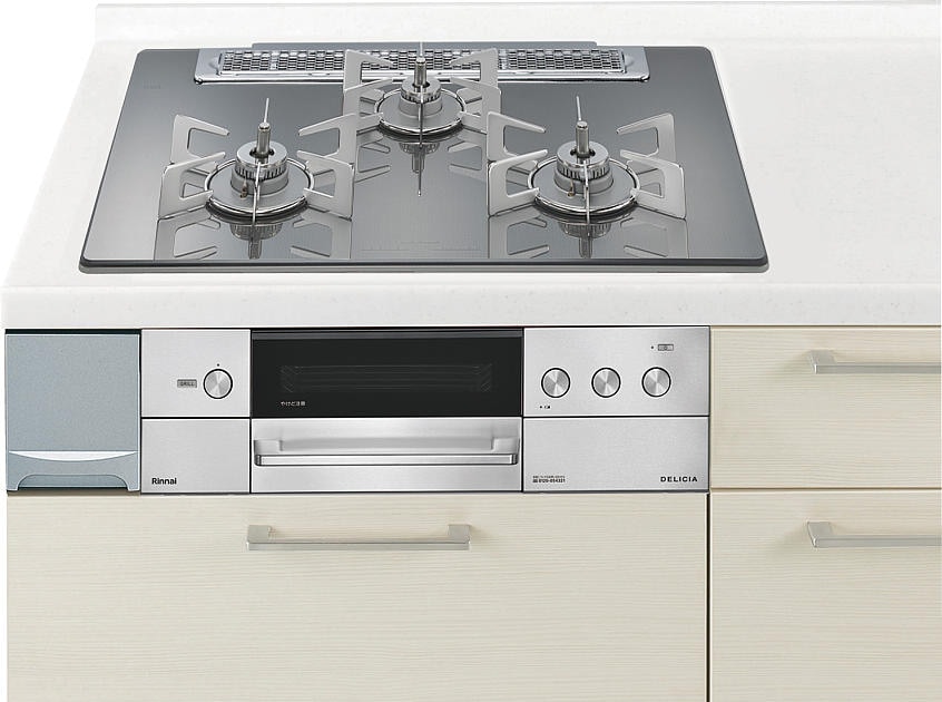 ガスコンロ リンナイ製（Panasonic）JUGSHW38R3 間口60cm ガラストップ