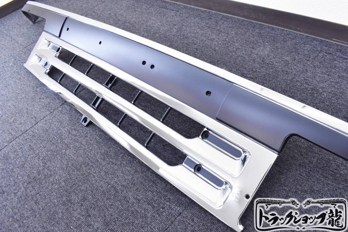 在庫一掃】 メッキ フロントグリル 三菱ふそう 角目キャンター 標準用