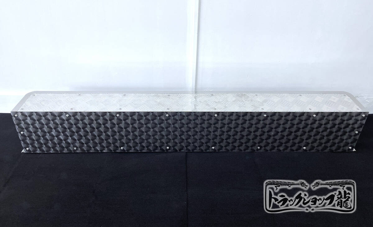 アップグレード】 ステンレス 4連 リアバンパー 1900×250 筒型 奥付け