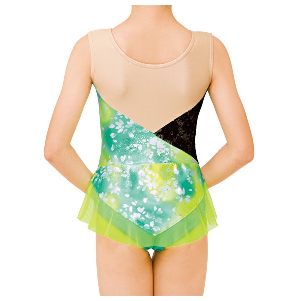 クーポンでさらに10%引】 ササキ 新体操 ジュニア用 スカート付き