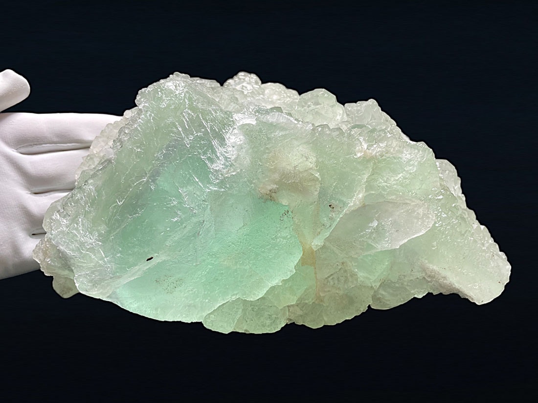 広東省産 大型 グリーンフローライト