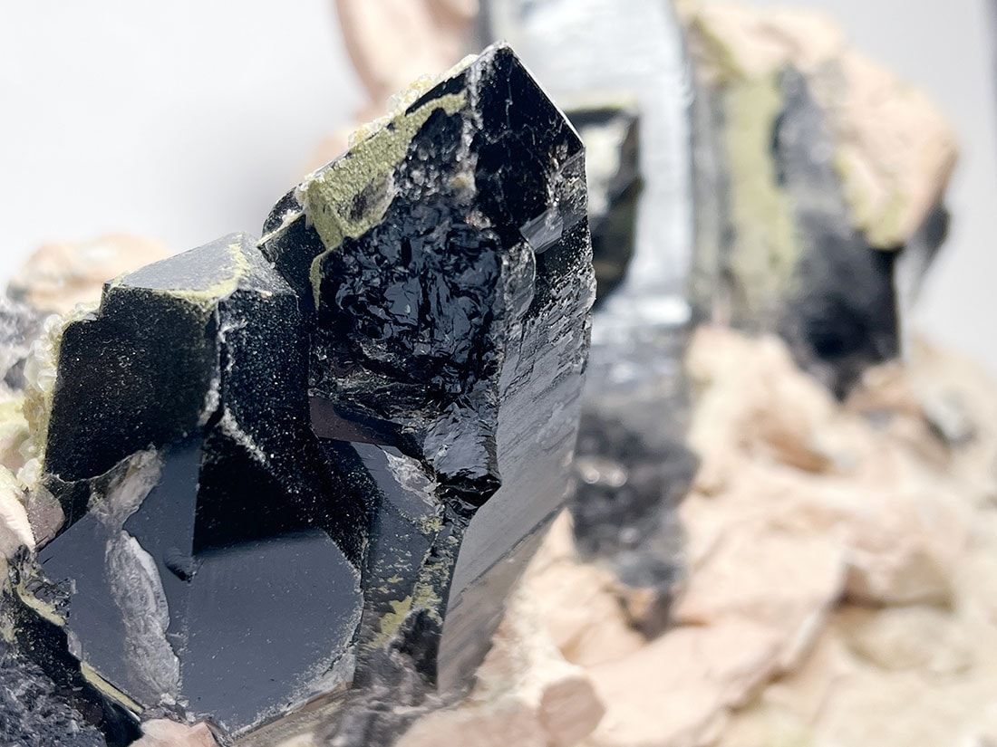 山東省産モリオンクラスター/Morion (黒水晶)