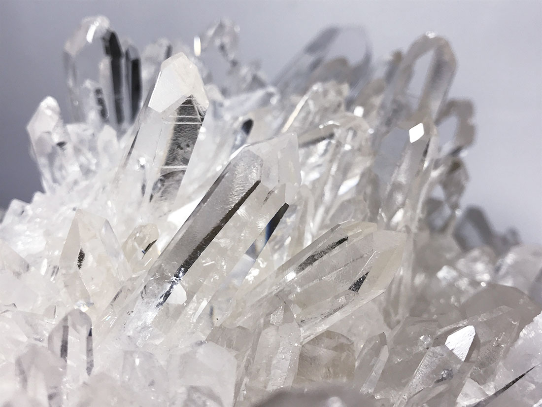 ブラジル産水晶クラスター