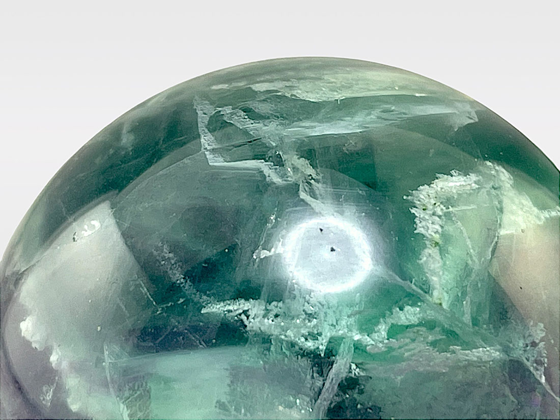 マルチカラーフローライト35mm丸玉(エンジェルフェザー)