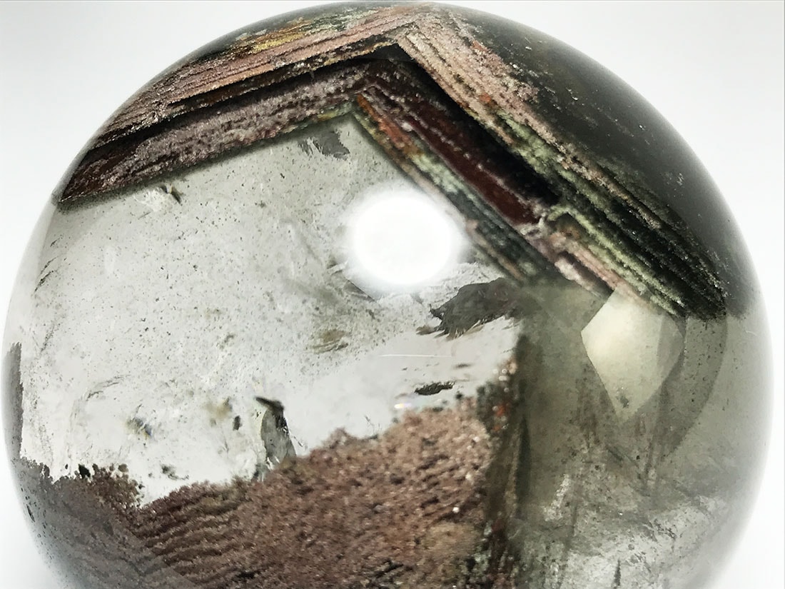 ファントムクォーツ 52mm 丸玉