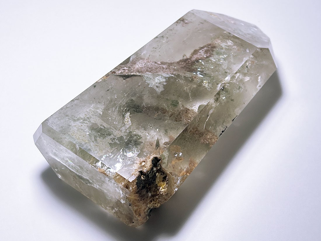 ガーデンクォーツポイント ポリッシュ ( 庭園水晶 )/ Garden Quartz