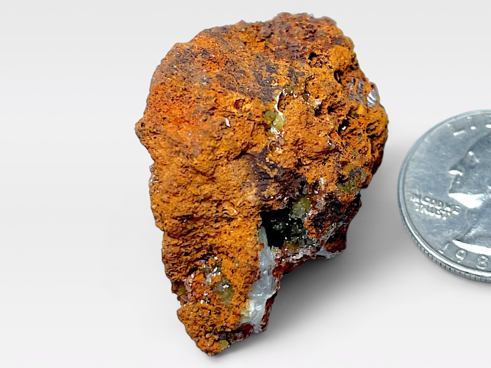 蛍光) メキシコ産 アダマイト ( アダム鉱 ) / Adamite