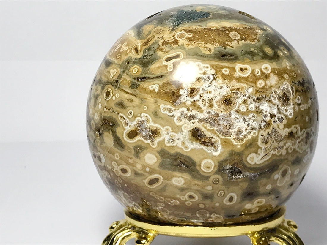 オーシャンジャスパー 91mm丸玉