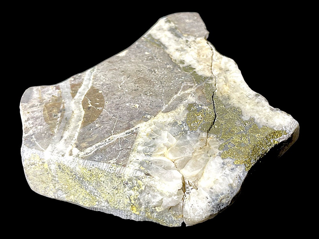 新潟県佐渡鉱山産 自然金