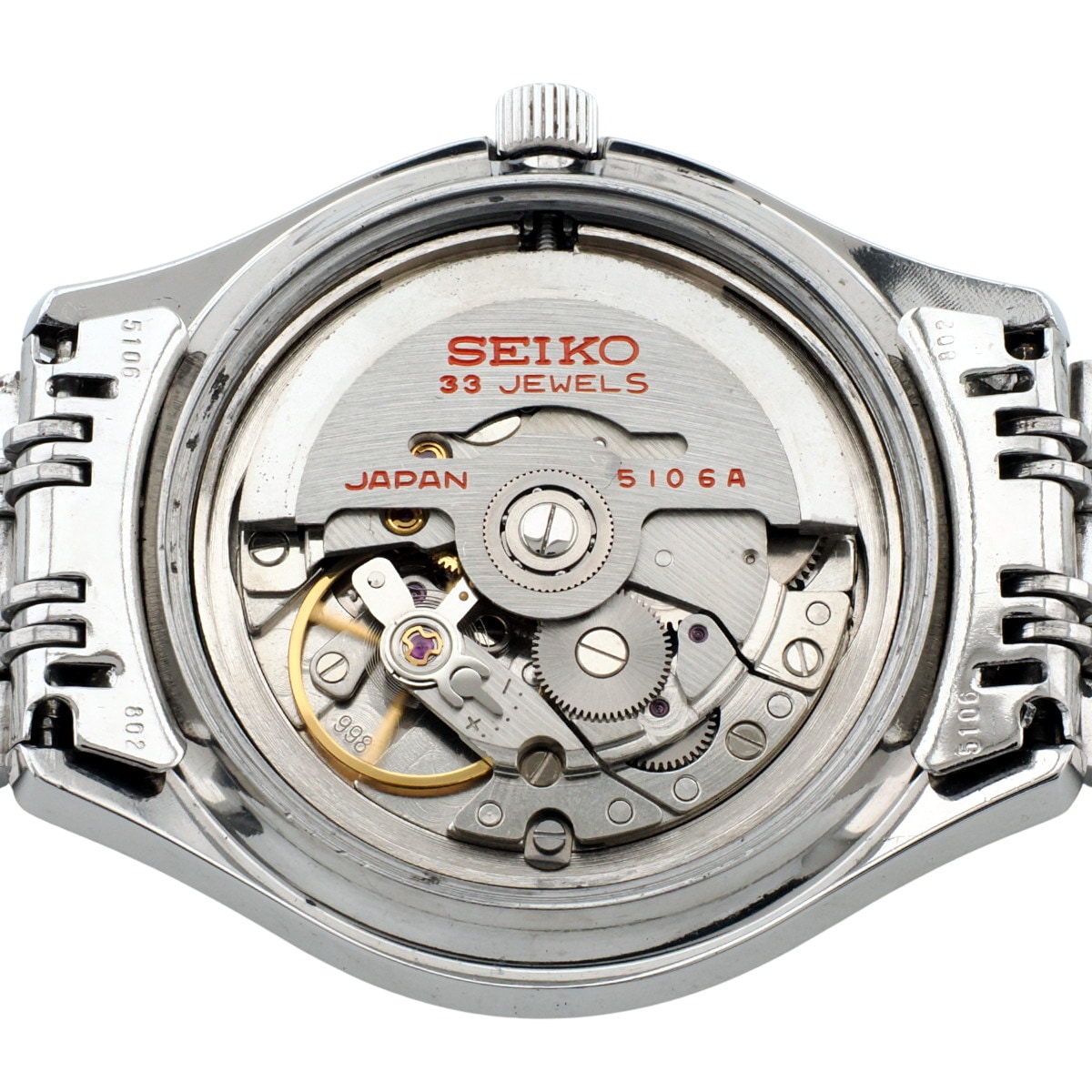 セイコー マチックP 5106-8020 デイデイト 純正ブレスレット プッシュ