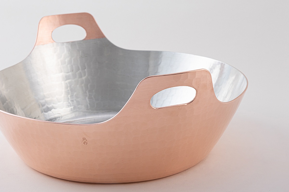 天ぷら鍋（銅） | 鍋 | 鍛金工房 WESTSIDE33