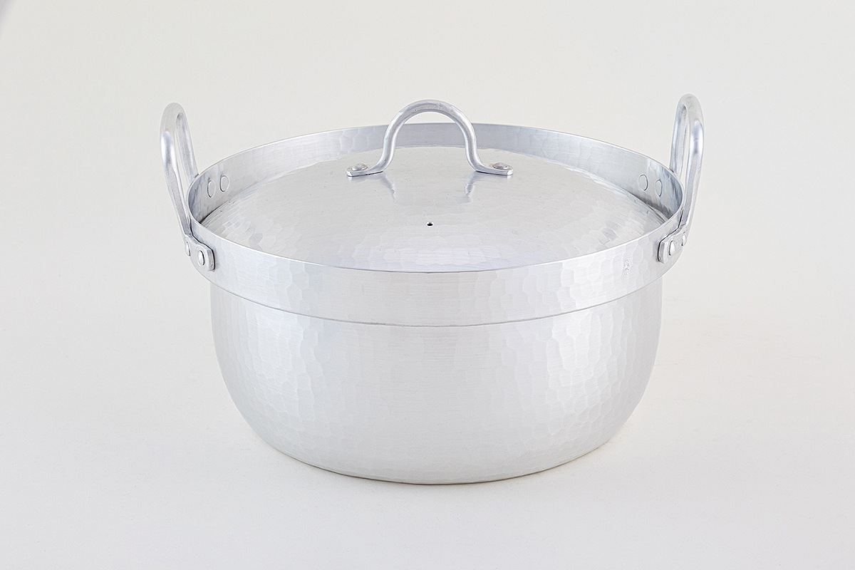 段付き鍋（薄型）（アルミ） | 鍋 | 鍛金工房 WESTSIDE33