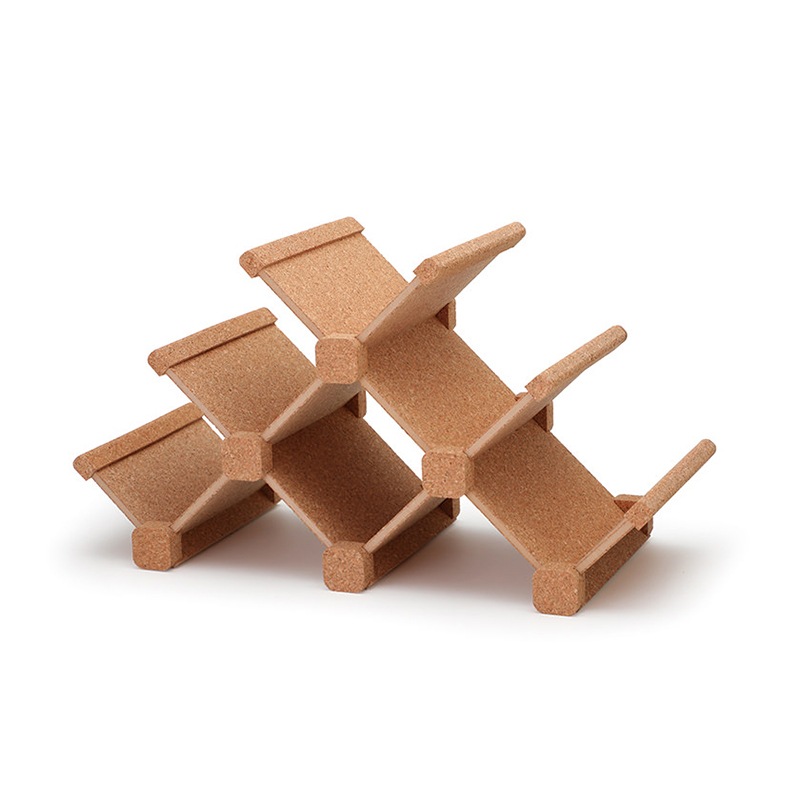 コルクワインラック6本用 | ◇ワインラック | 日本クリエイティブWEB