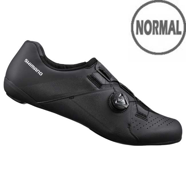 シマノ RC3(SH-RC300) ブラック ノーマルタイプ SPD-SL シューズ