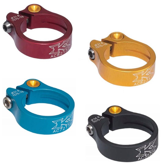 KCNC シートポストクランプ ロードライト クロモリボルト <M