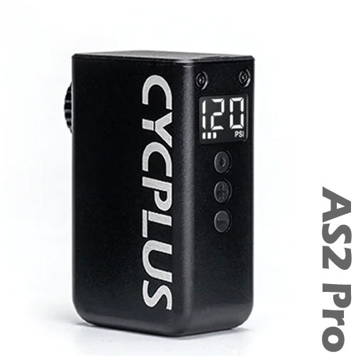 CYCPLUS TINYPUMP CUBE AS2PRO ブラック 空気圧計付き MAX120Psi 電動