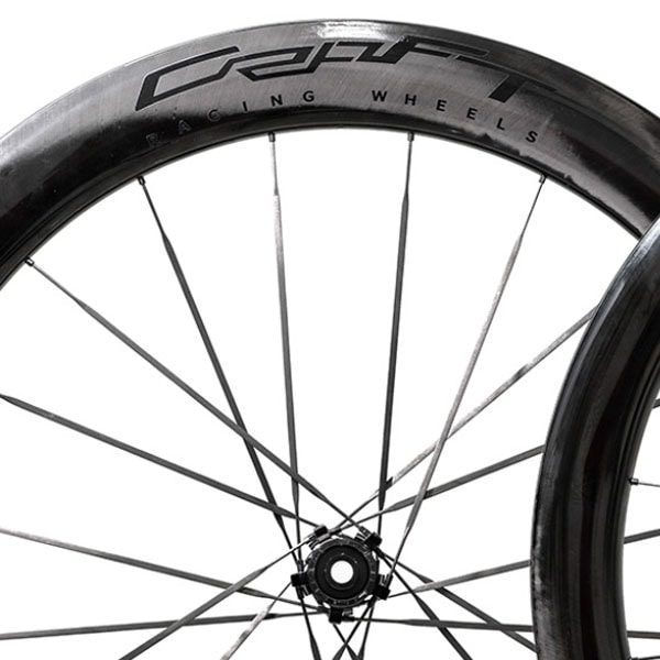 クラフトワークス CS5060 カーボンファイバー スポーク ホイールセット