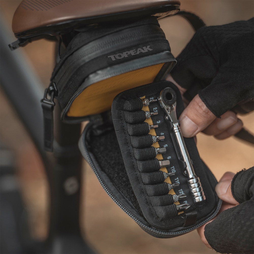 トピーク エレメンタ ギア バッグ ブラック 0.3L 携帯工具付き