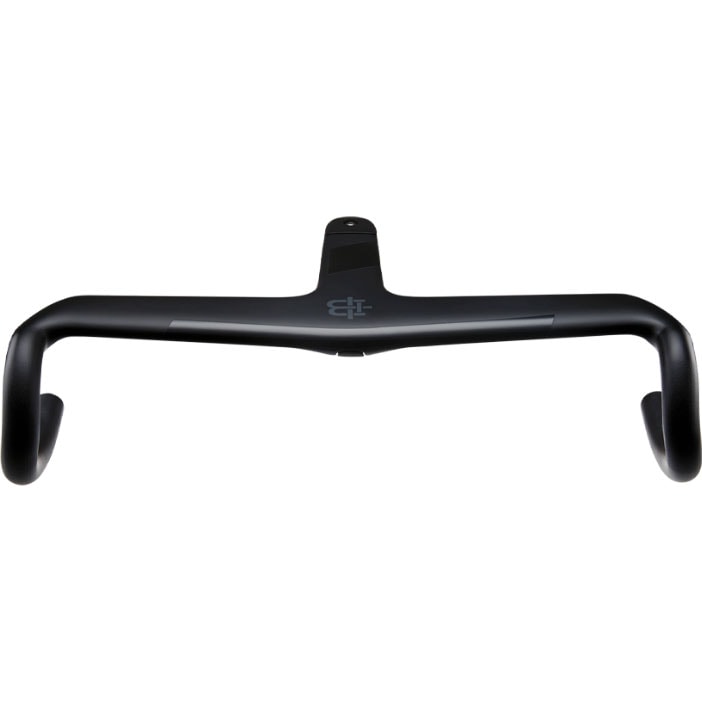 ブラックインク 一体型エアロバーステム AB-2 幅360mm | ロードバイク