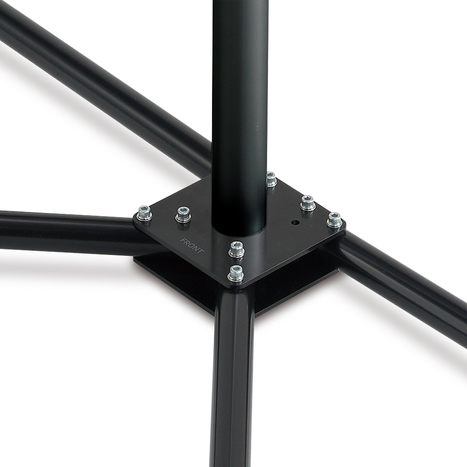 ミノウラ P-500AL-7S ブラック ディスプレイスタンド 自立式