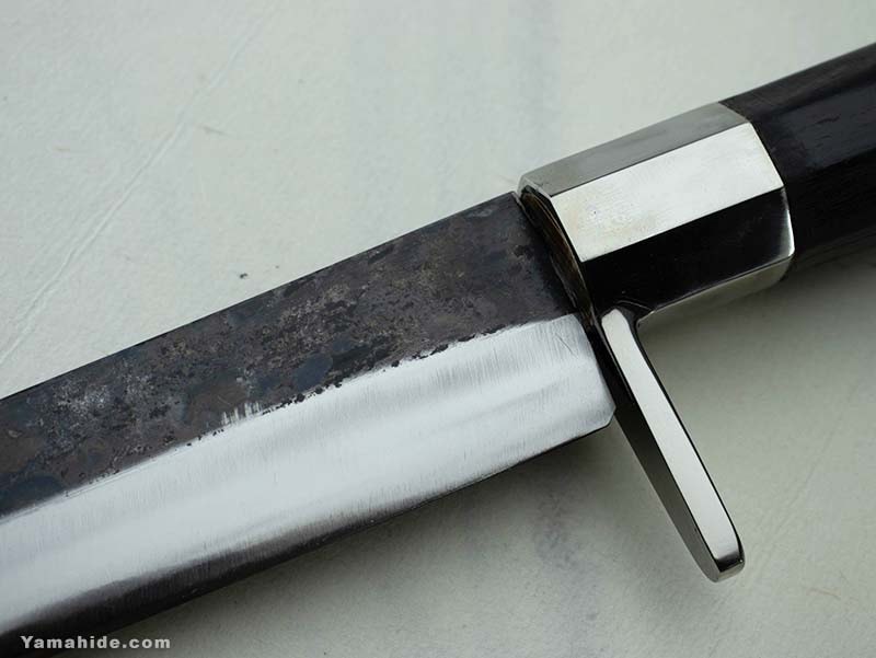 レッドオルカ 黒打剣鉈 甲伏せ造り 7寸 (210 mm) 土佐打刃物 RedOrca