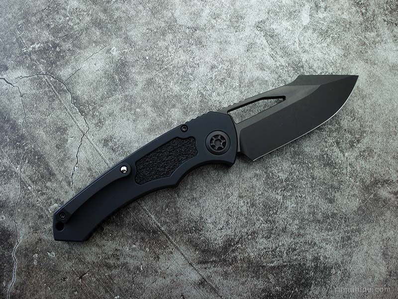 ヘレティックナイフ パライア タクティカル ボタンロック H046-6A-T