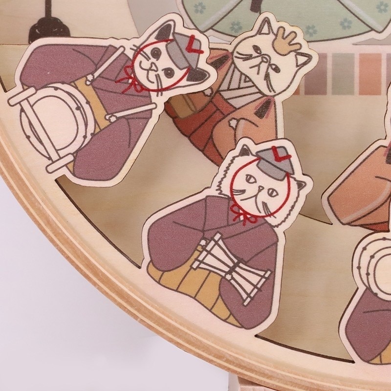 曲木雛飾り -CATS- 木製品 yamatojapan | ⑩メモリアルグッズ | 木製