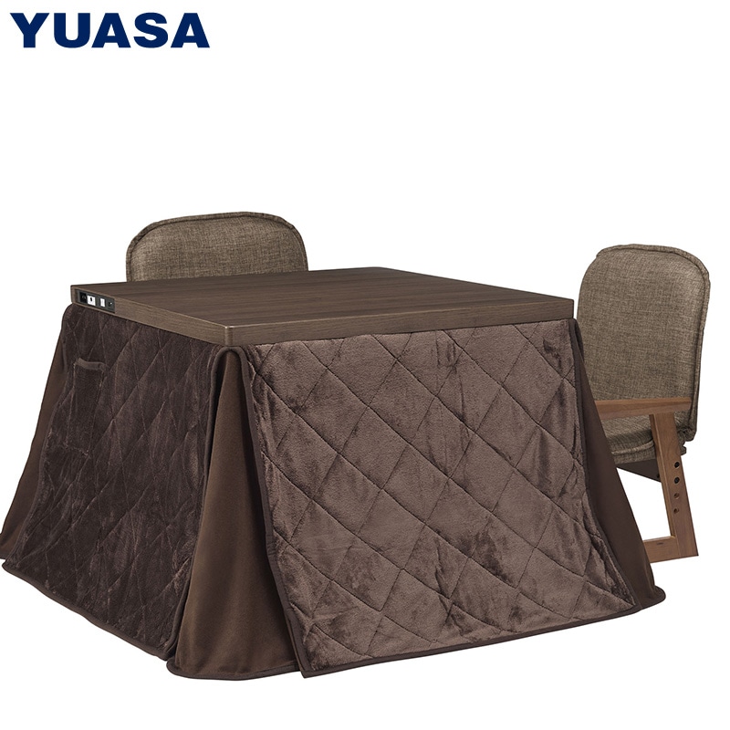 ユアサプライムス.com｜USBポート付コタツ4点セット なごみ [75×75cm