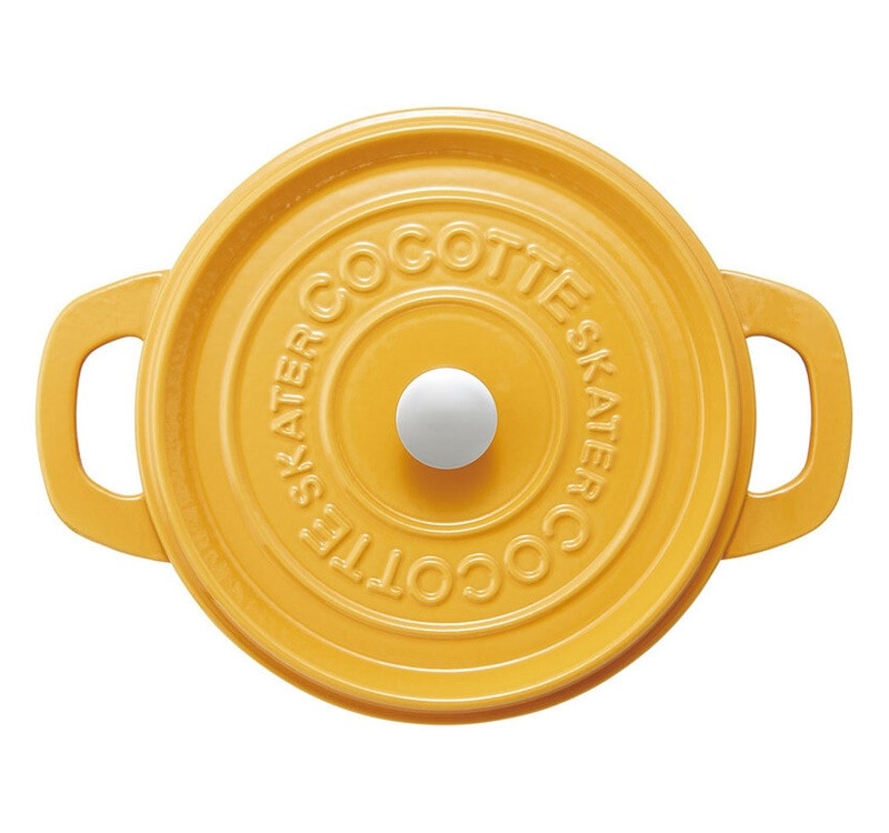 ユアサプライムス.com｜IH対応 ココット鍋 24cm パンプキンイエロー