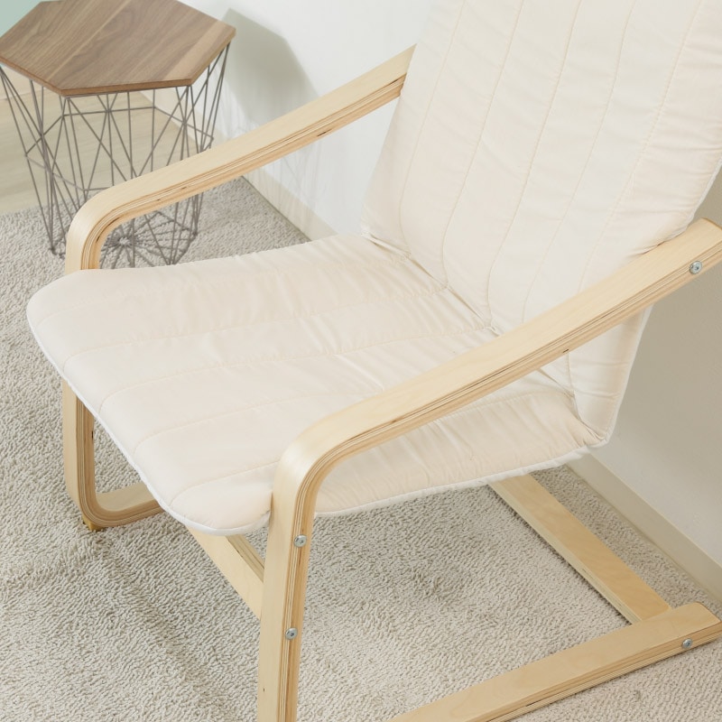 ユアサプライムス.com｜84057 リラックスチェアー スリム アイボリー