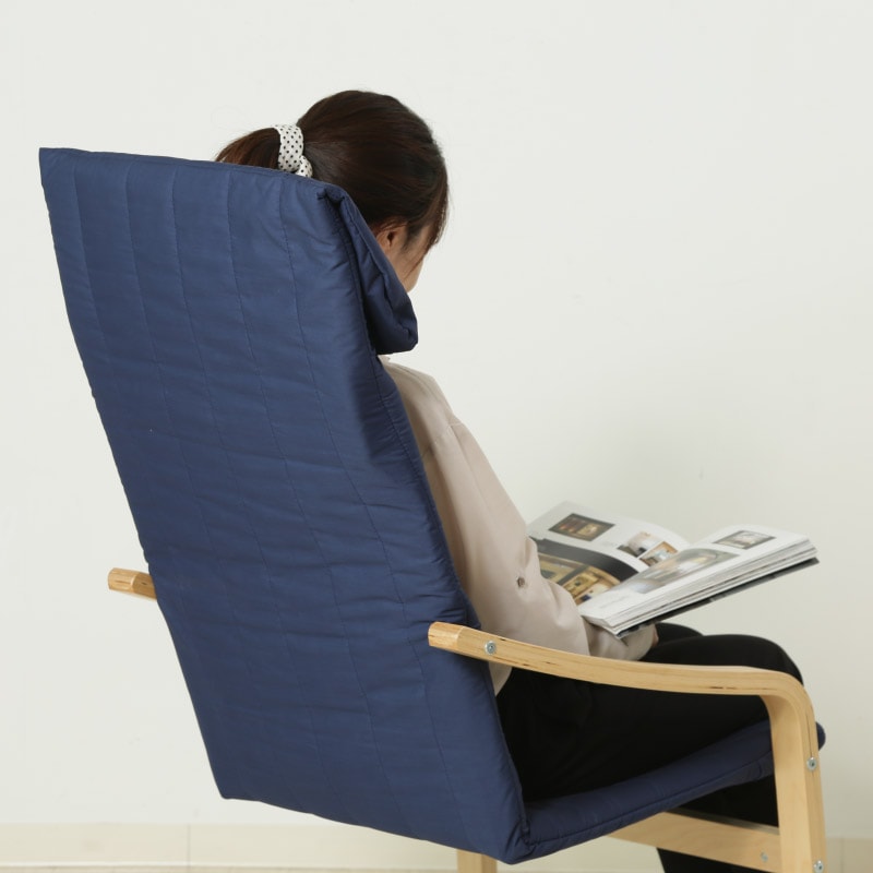 ユアサプライムス.com｜84292 リラックスチェアー スリム ネイビー