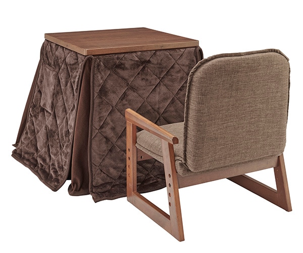 ユアサプライムス.com｜おひとり様こたつ なごみ [55×55cm] NGM-N55DLH