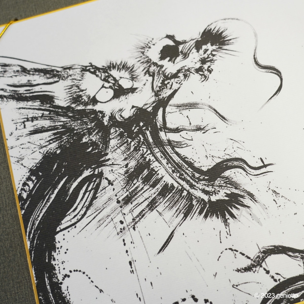 キセキの龍 | 墨絵・陶墨画アーティスト 西元祐貴 Yu-ki Nishimoto