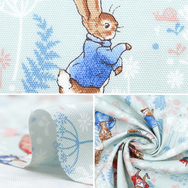 数量5から】 生地 『オックス ピーターラビット クラシックガーデン