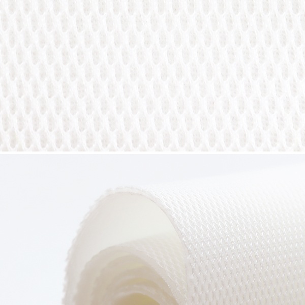 生地 『メッシュボンディング カットクロス 約65cm×100cm オフホワイト