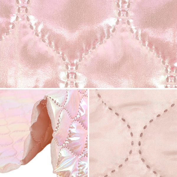 生地 『ユニコーンキルトカットクロス ピンクひょうたん 約65×80cm