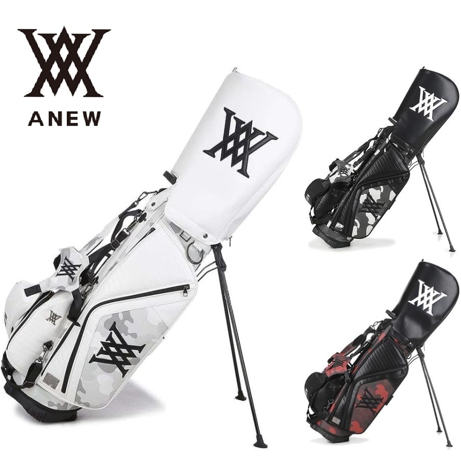新商品】アニューゴルフ ANEW GOLF キャディバッグ INDI CAMO STAND