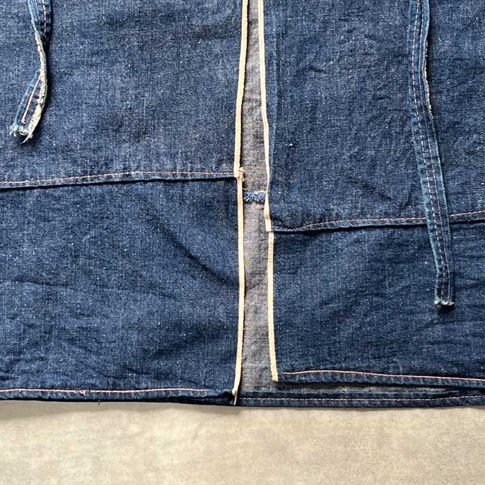 60'S VINTAGE DENIM APRON ヴィンテージ 60年代 デニム エプロン