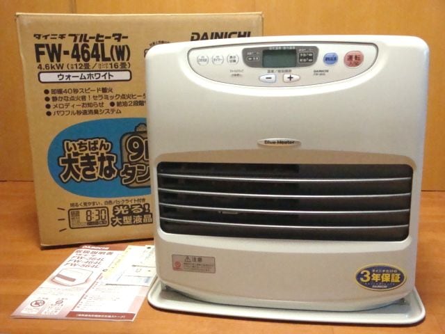DAINICHI ダイニチ ブルーヒーター FW-464L 12～16畳 08年製 石油