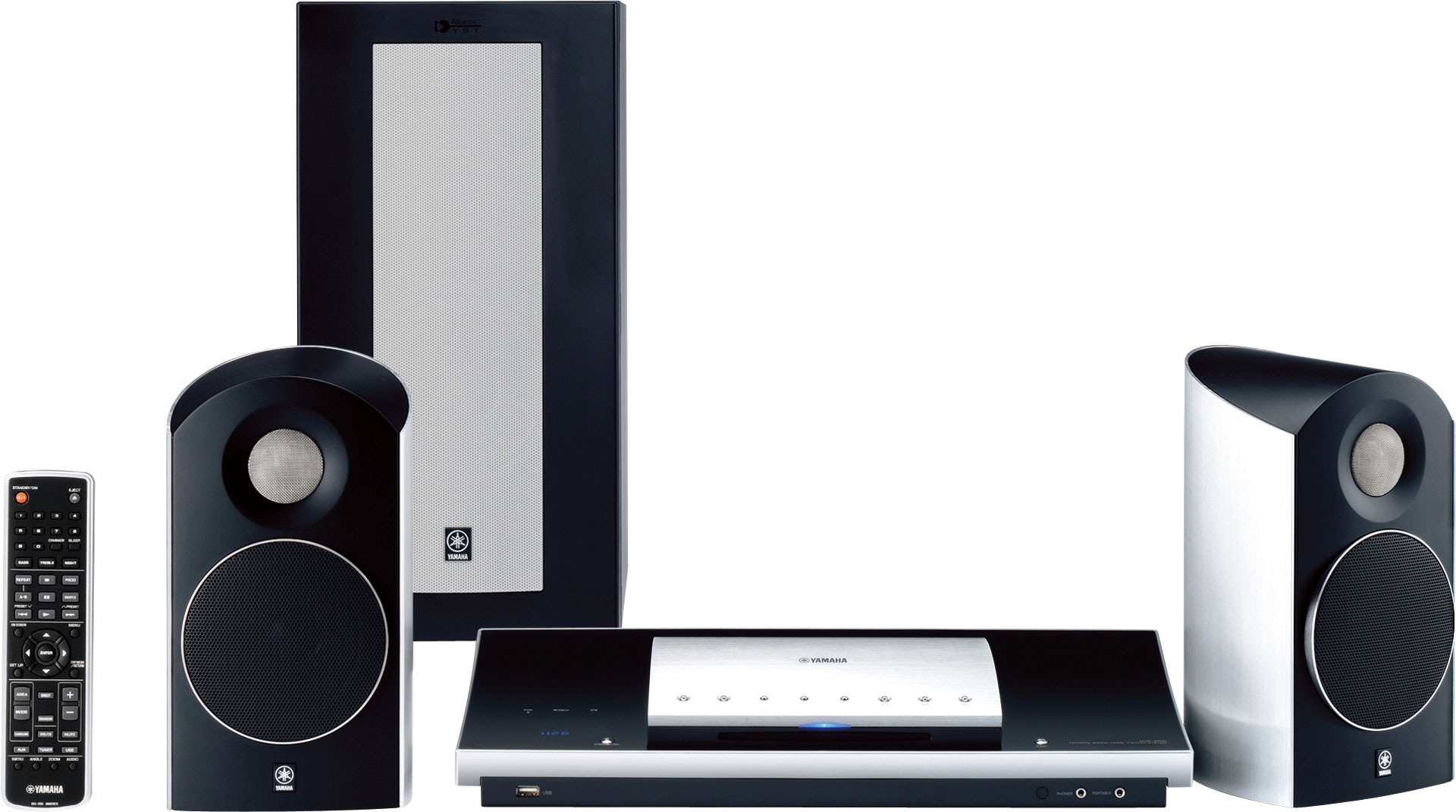 YAMAHA ヤマハ バーチャル7.1ch DVDホームシアターシステム DVX-1000